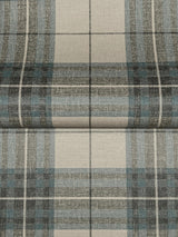 York Cabin Check Teal Plaid Wallpaper