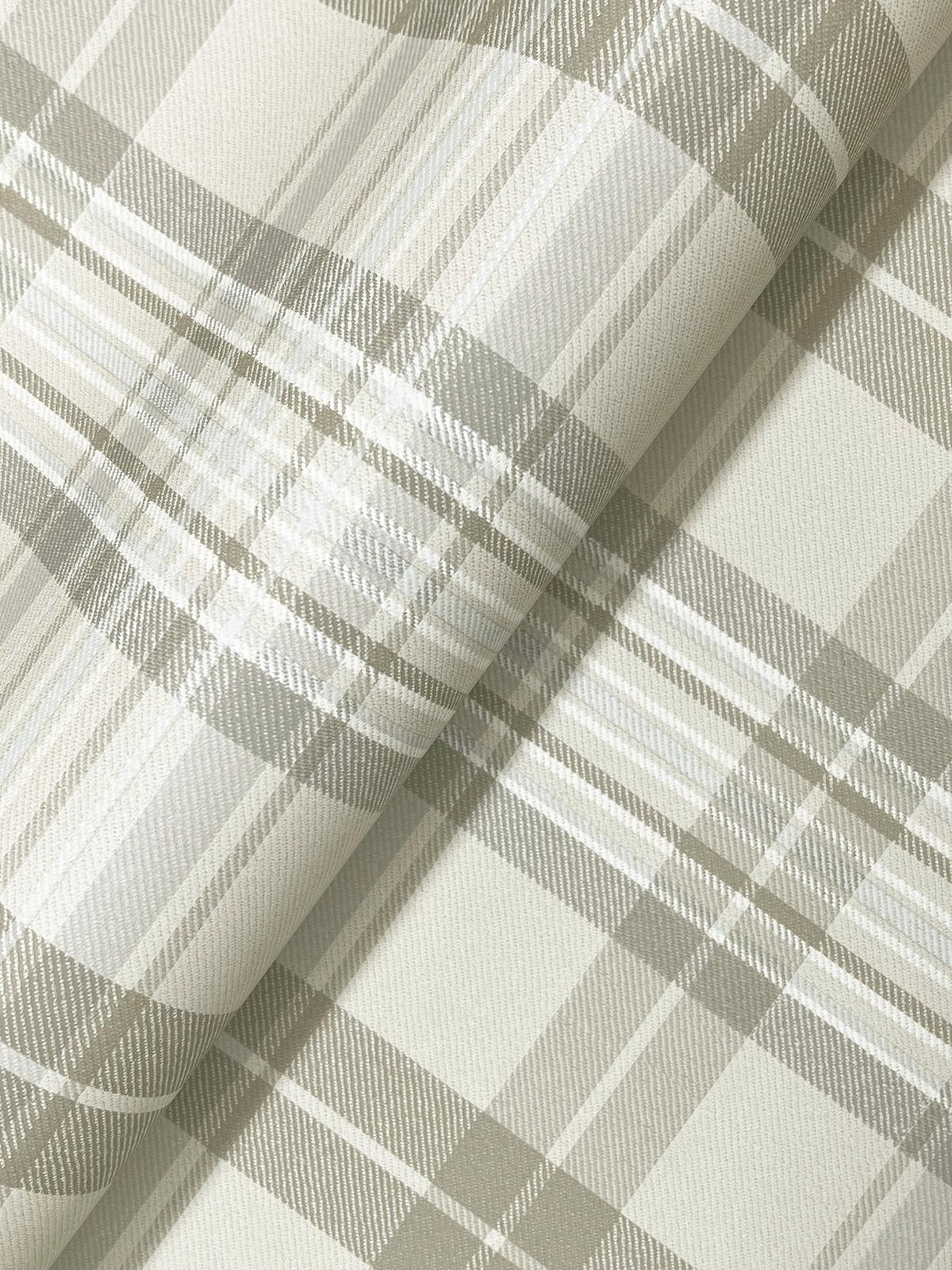 York Austin Beige Plaid Wallpaper