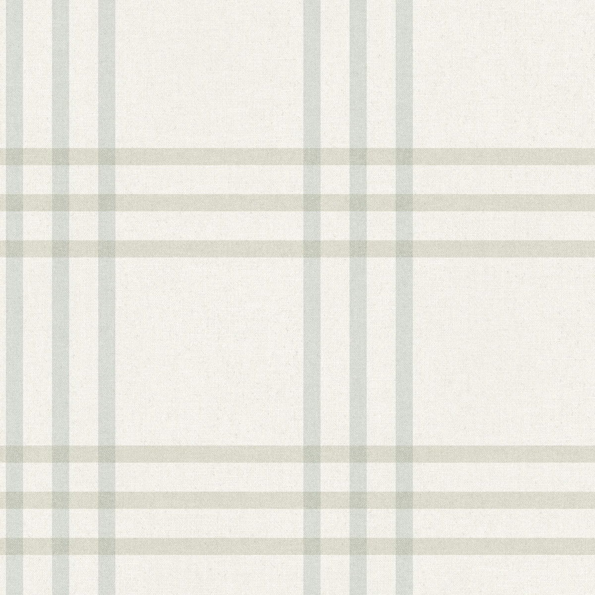 York Fletcher Aqua Plaid Wallpaper