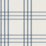 York Fletcher Blue Plaid Wallpaper