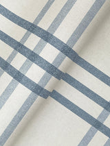 York Fletcher Blue Plaid Wallpaper