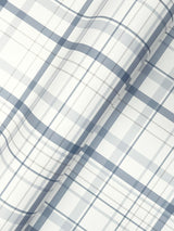 York Burgess Blue Plaid Wallpaper