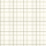 York Burgess Light Green Plaid Wallpaper