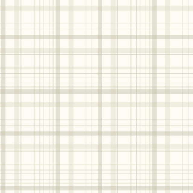 York Burgess Light Green Plaid Wallpaper