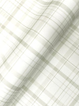 York Burgess Light Green Plaid Wallpaper