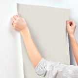 York Prescott Grey Glen Check Wallpaper