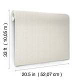 York Prescott Grey Glen Check Wallpaper