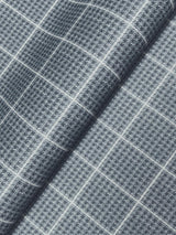 York Prescott Navy Glen Check Wallpaper