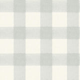 York Thorpe Aqua Plaid Wallpaper