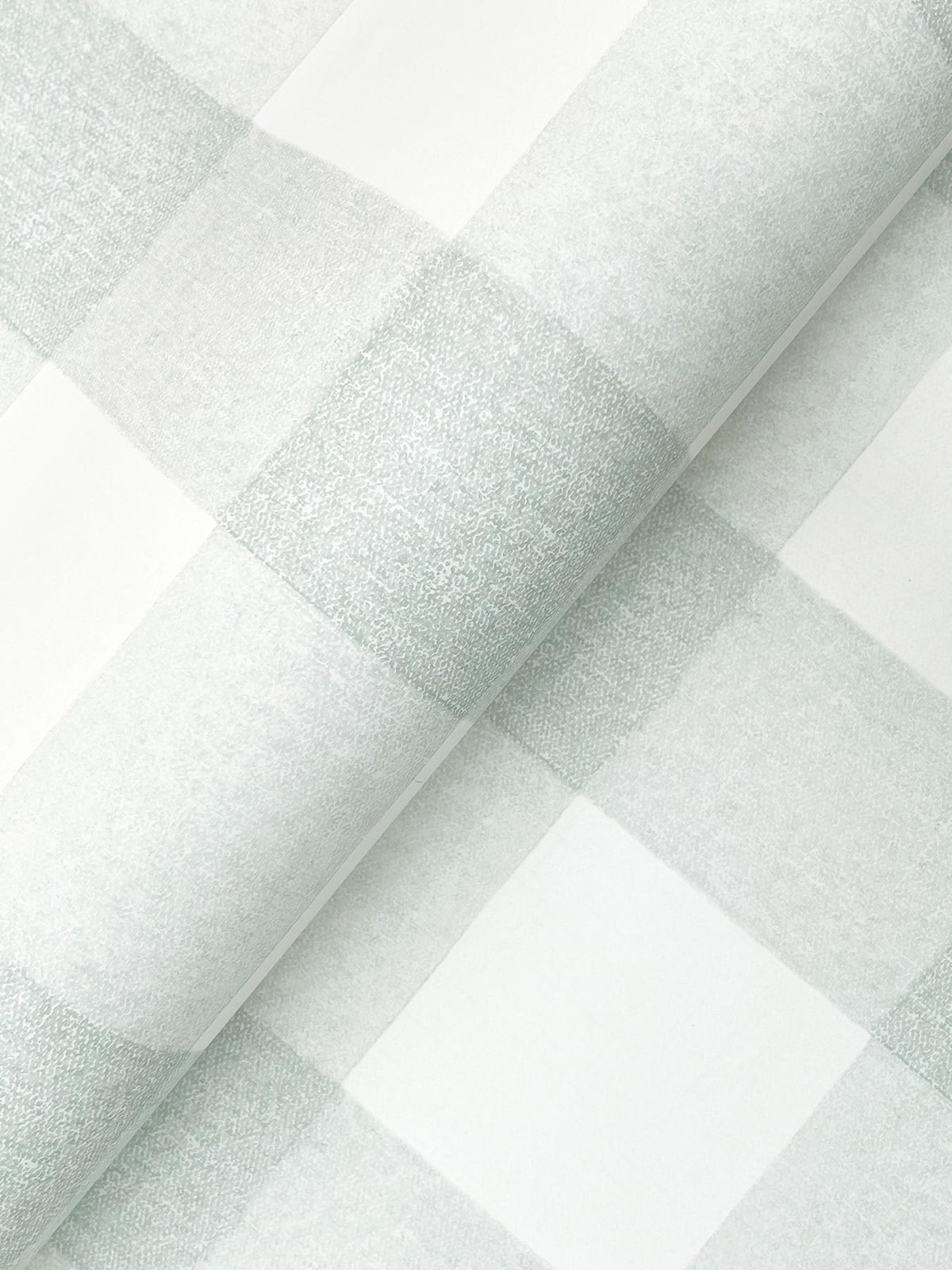 York Thorpe Aqua Plaid Wallpaper