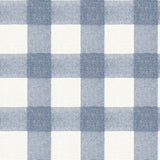 York Thorpe Blue Plaid Wallpaper