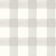 York Thorpe Light Grey Plaid Wallpaper