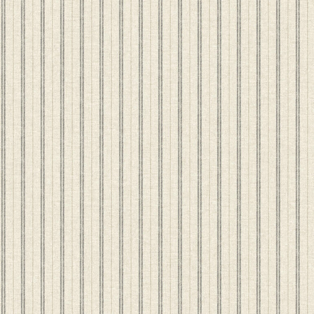 York Harville Black Double Stripe Wallpaper