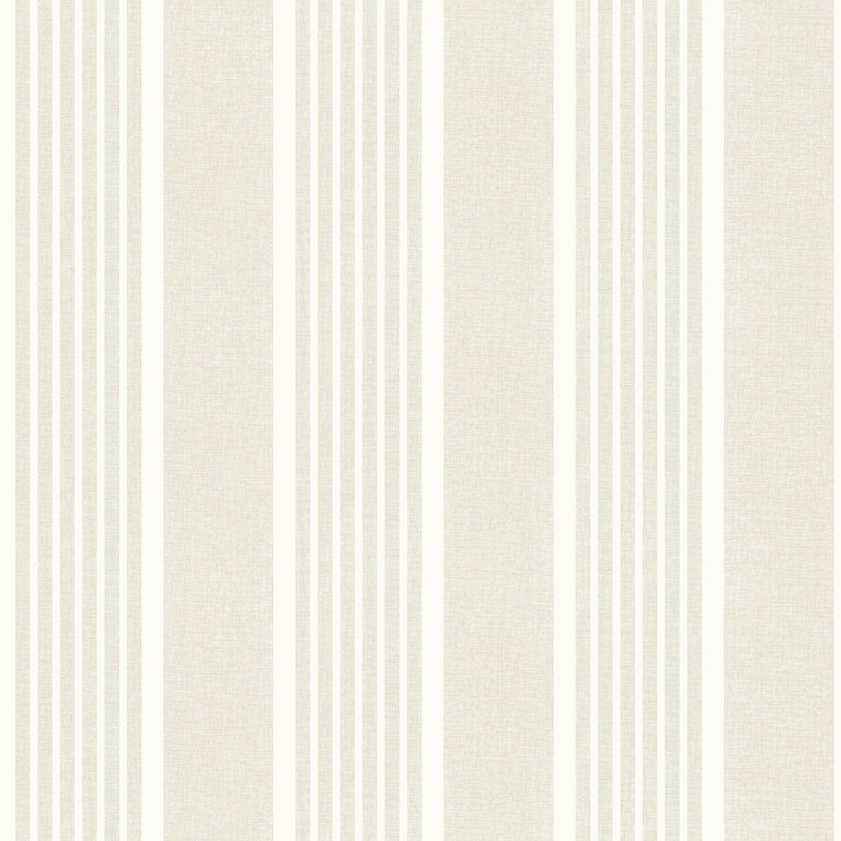 York Bingley Beige Embellished Stripe Wallpaper