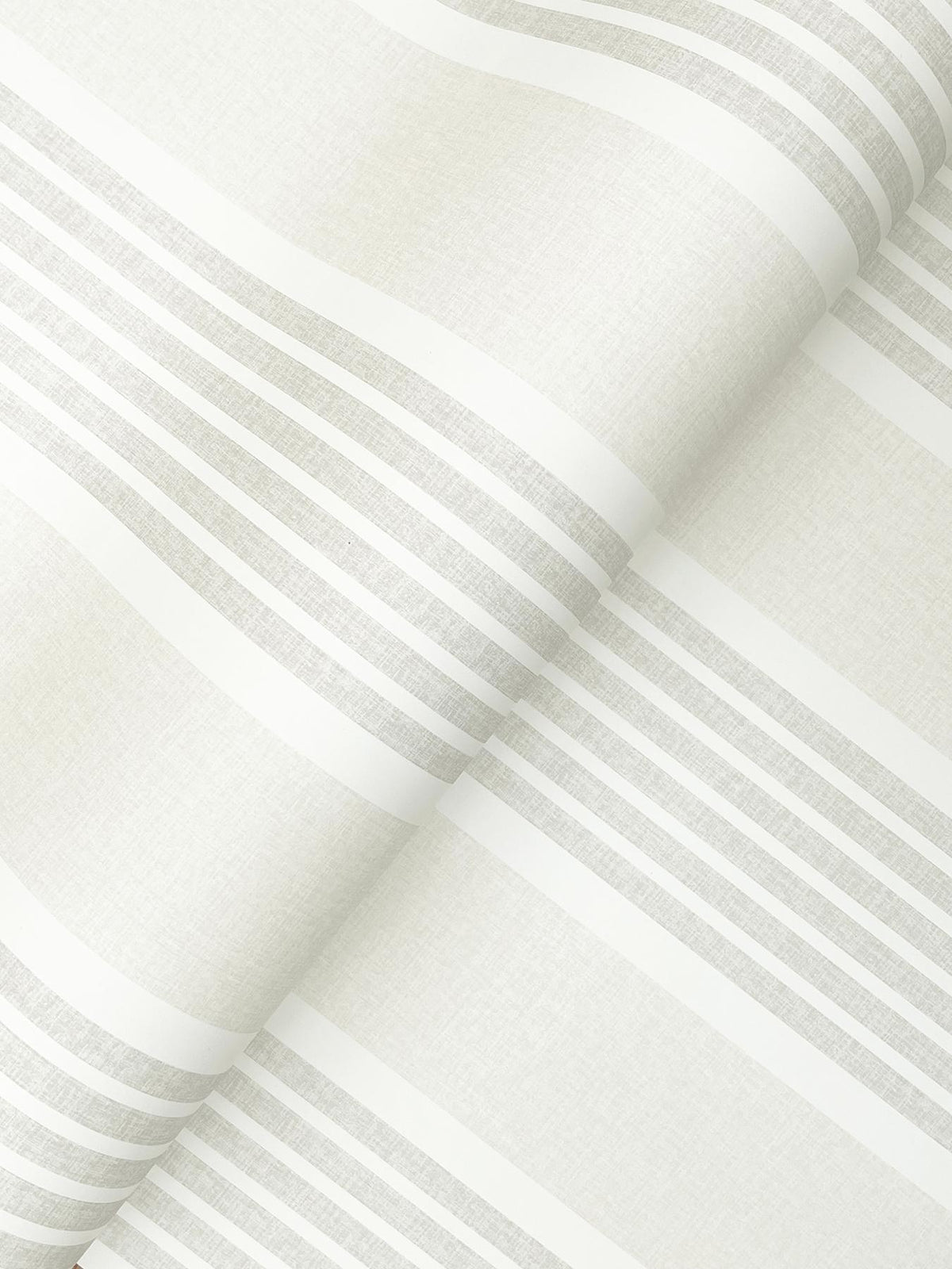 York Bingley Light Grey Embellished Stripe Wallpaper