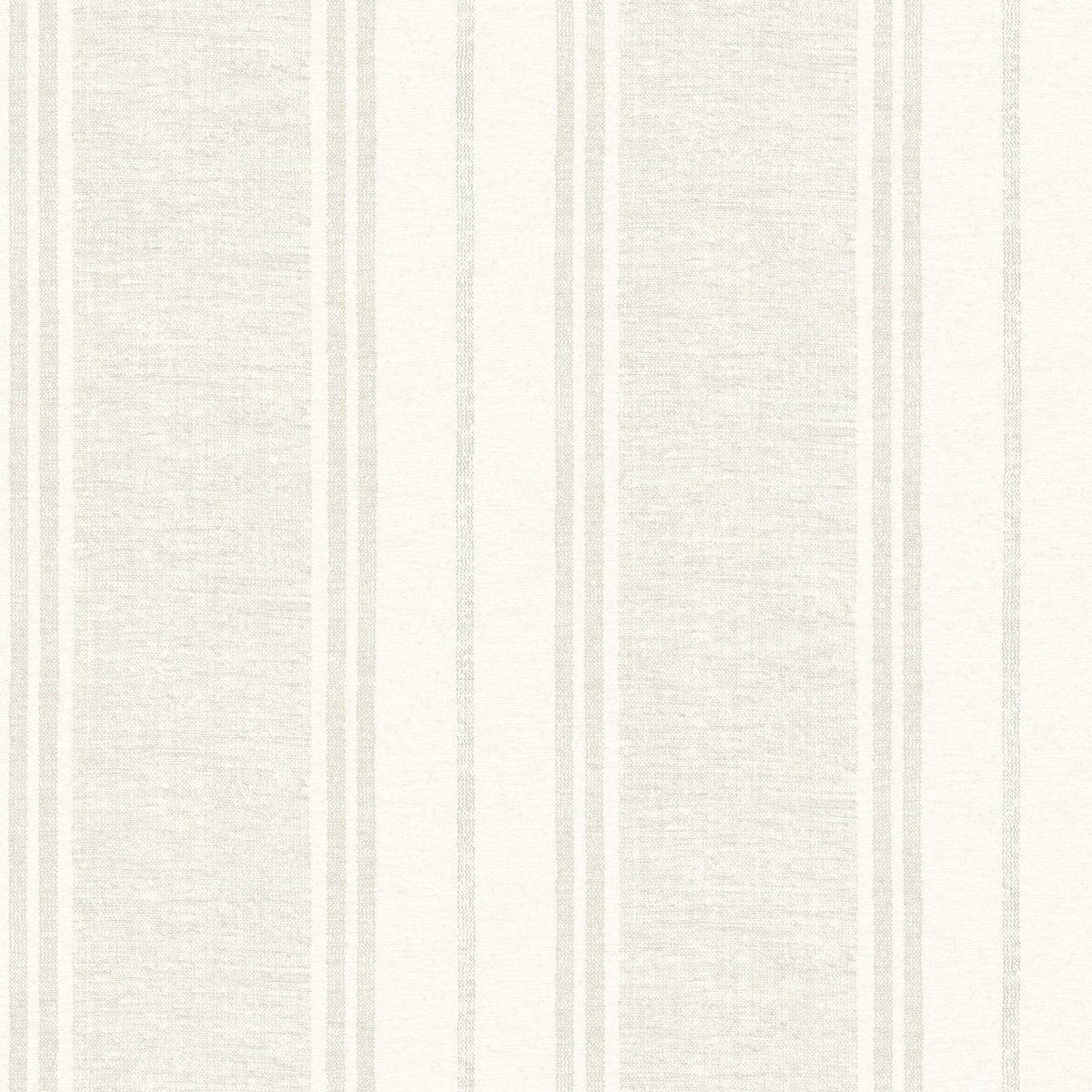 York Maddox Light Grey Flannel Stripe Wallpaper