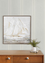 York Maddox Light Blue Flannel Stripe Wallpaper