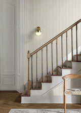 York Stokes Beige Chevron Stripe Wallpaper