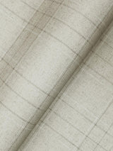 York Fox Hollow Light Grey Dashed Plaid Wallpaper