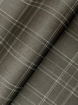 York Fox Hollow Charcoal Dashed Plaid Wallpaper