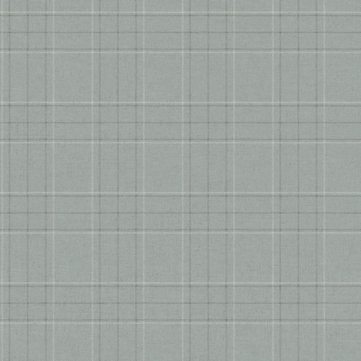 York Fox Hollow Turquoise Dashed Plaid Wallpaper