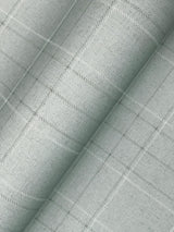York Fox Hollow Turquoise Dashed Plaid Wallpaper