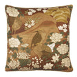Schumacher Burgundy 18" x 18" Golden Hills Pillow