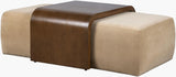 Surya Argon ARGN-002 16"H x 54"W x 30"D Bench/Ottoman/Stool