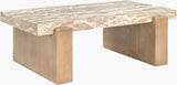 Surya Aureli AURE-001 16"H x 48"W x 26"D Accent Table