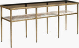 Surya Cavalli CVLI-001 30"H x 68"W x 17"D Accent Table