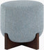 Livabliss Denise DENS-001 19"H x 17"W x 17"D Bench/Ottoman/Stool