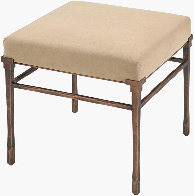 Surya Eveena EVNA-001 19"H x 20"W x 20"D Bench/Ottoman/Stool
