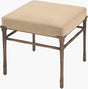 Surya Eveena EVNA-001 19"H x 20"W x 20"D Bench/Ottoman/Stool
