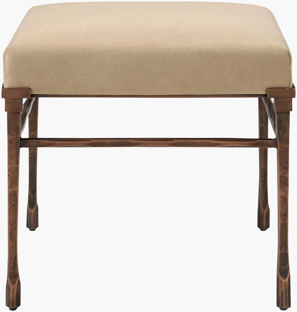 Surya Eveena EVNA-001 19"H x 20"W x 20"D Bench/Ottoman/Stool