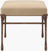 Surya Eveena EVNA-001 19"H x 20"W x 20"D Bench/Ottoman/Stool