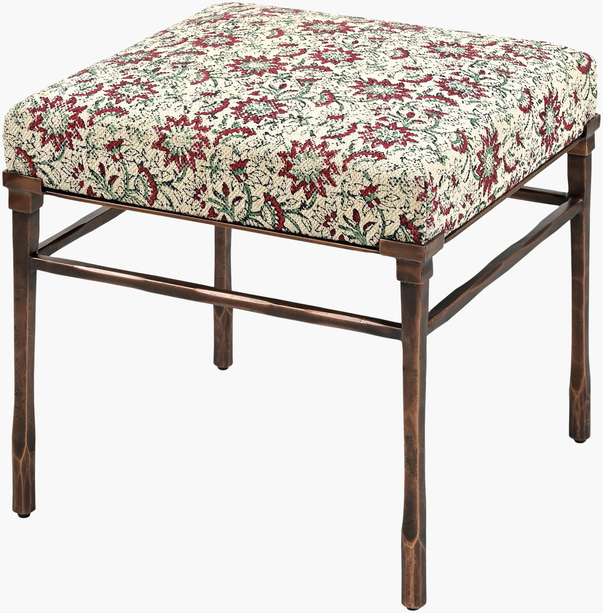 Surya Eveena EVNA-002 19"H x 20"W x 20"D Bench/Ottoman/Stool