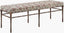 Surya Evera EVRA-002 19"H x 60"W x 18"D Bench/Ottoman/Stool
