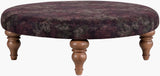 Surya Leia LEIA-001 17"H x 48"W x 48"D Bench/Ottoman/Stool