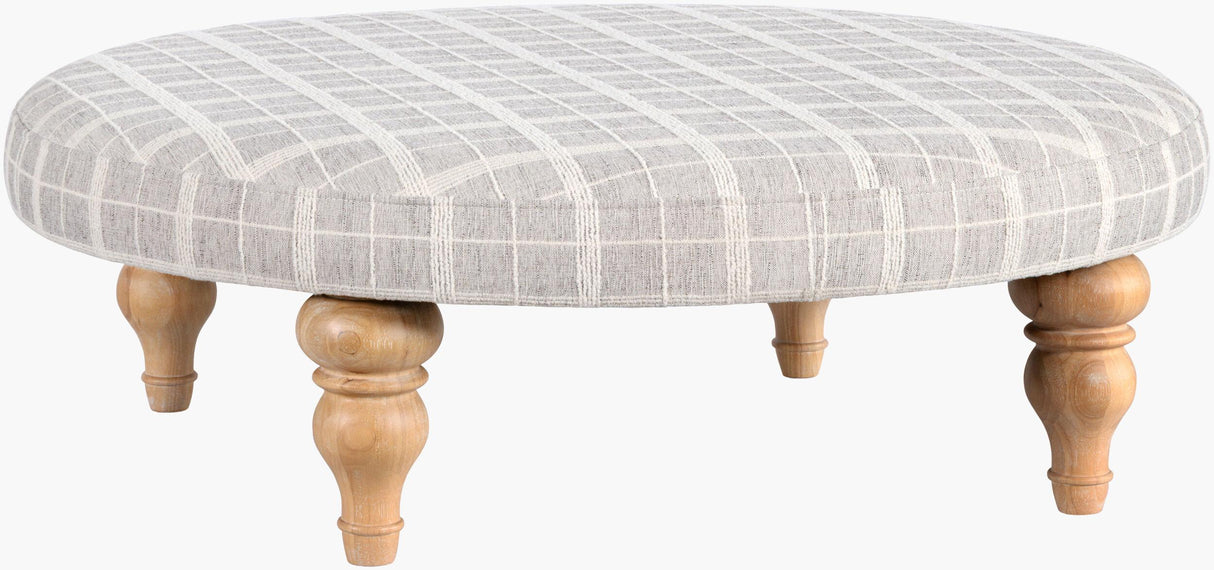 Surya Leia LEIA-002 17"H x 48"W x 48"D Bench/Ottoman/Stool
