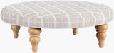 Surya Leia LEIA-002 17"H x 48"W x 48"D Bench/Ottoman/Stool