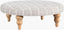 Surya Leia LEIA-002 17"H x 48"W x 48"D Bench/Ottoman/Stool