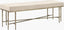 Surya Luno LUNO-001 18"H x 60"W x 18"D Bench/Ottoman/Stool