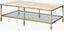 Surya Nivara NIVA-001 17"H x 54"W x 28"D Accent Table