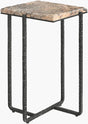 Livabliss Sopana SOPA-001 1"H x 13"W x 13"D Accent Table