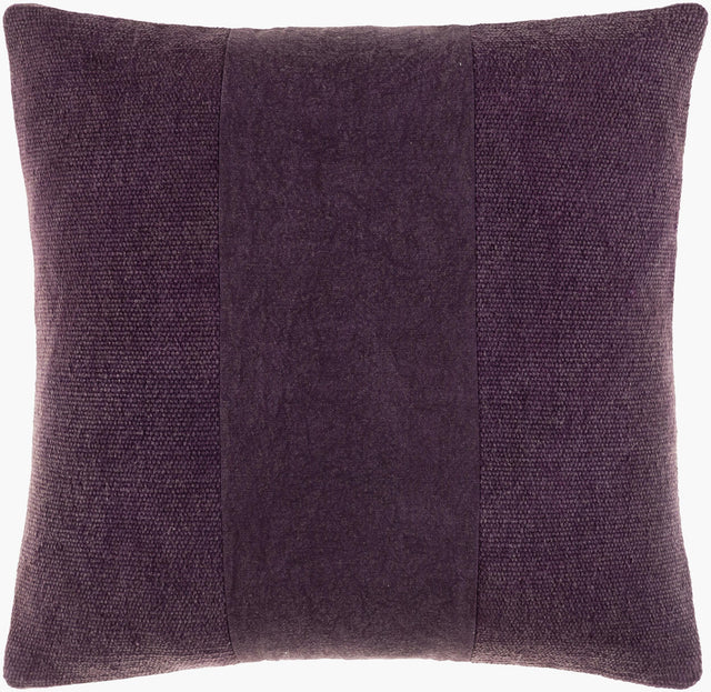 Surya Washed Stripe WSS-004 18"L x 18"W Pillow
