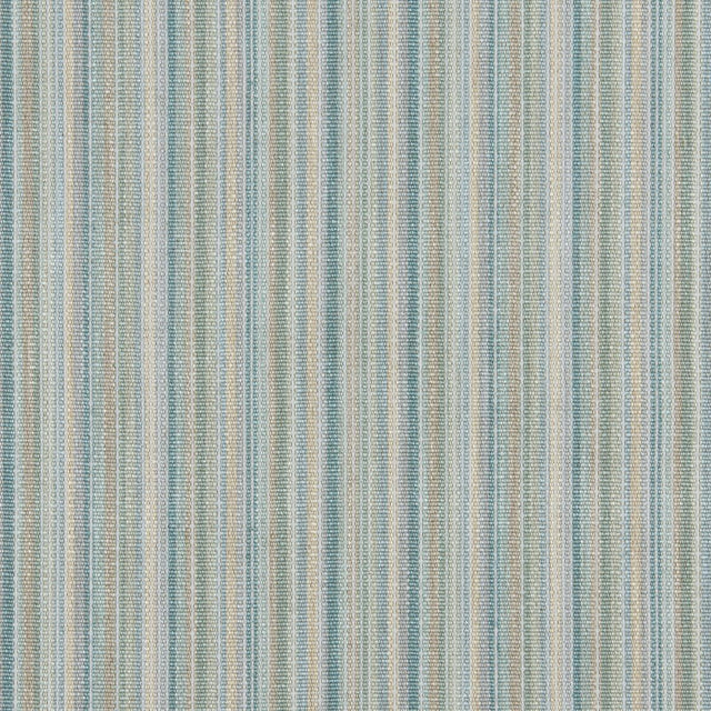 Brunschwig & Fils CANTAL STRIPE AQUA Upholstery Fabric
