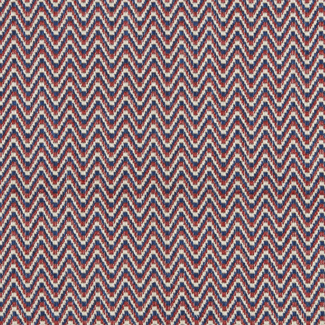 Brunschwig & Fils LAUBINET WEAVE RED/BLUE Upholstery Fabric