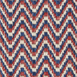 Brunschwig & Fils LAUBINET WEAVE RED/BLUE Upholstery Fabric