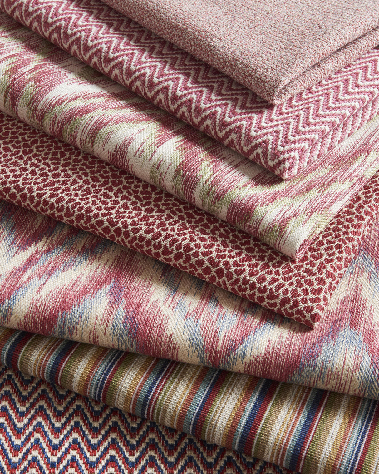 Brunschwig & Fils LAFAYETTE WEAVE RED Upholstery Fabric