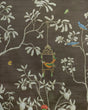 Brunschwig & Fils JARDIN YILI MURAL CHOCOLATE Wallpaper
